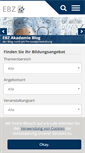 Mobile Screenshot of e-b-z.de